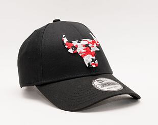 Kšiltovka New Era 9FORTY NBA Wild Camo Chicago Bulls Black