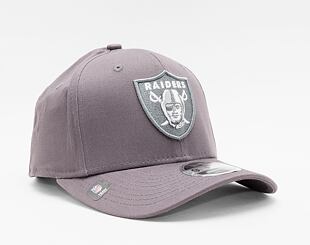 Kšiltovka New Era 9FIFTY Stretch-Snap NFL League Essential Las Vegas Raiders Grey Heather
