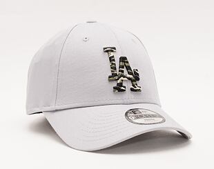 Dětská kšiltovka New Era 9FORTY MLB Wild Camo Los Angeles Dodgers Grey