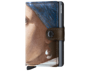 Peněženka Secrid Miniwallet "Art Series" Johannes Vermeer - Girl With a Pearl Earring, 1665