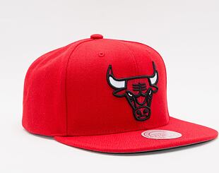 Kšiltovka Mitchell & Ness - Team Ground 2.0 Snapback - Chicago Bulls - Red