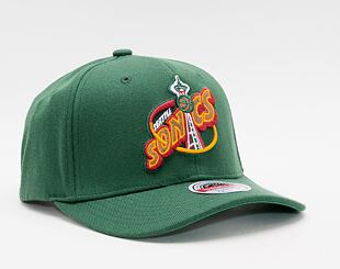 Kšiltovka Mitchell & Ness Team Ground 2.0 Stretch Snapback HWC Seattle Supersonics Green