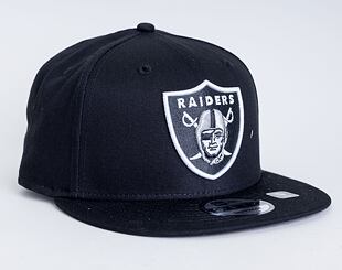 Kšiltovka New Era 9FIFTY NFL Black & White Las Vegas Raiders Snapback Black/Team Color