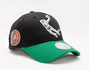 Kšiltovka Mitchell & Ness Highlight Real Brown Snapback Hwc Boston Celtics Black
