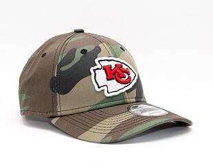 Kšiltovka New Era 9FORTY NFL Camo Kansas City Chiefs Woodland Camo