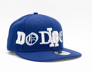 Kšiltovka New Era 9FIFTY MLB Team Typography Los Angeles Dodgers Navy