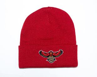 Kulich Mitchell & Ness FANDOM KNIT BEANIE HWC Atlanta Hawks Red