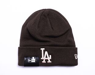 Kulich New Era MLB League Essential Cuff Beanie Los Angeles Dodgers Brown / Stone