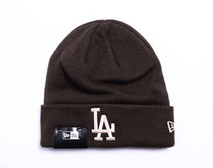 Kulich New Era MLB League Essential Cuff Beanie Los Angeles Dodgers Brown / Stone