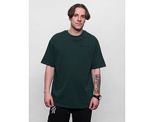 Triko New Era Oversized Pinstripe Tee Green/Navy