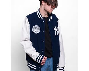 Bunda New Era Heritage Varsity Jacket New York Yankees Oceanside Blue / Off White