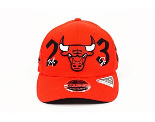 Kšiltovka New Era x Adam Wave 9FIFTY Stretch-Snap NBA Team Color Chicago Bulls Red