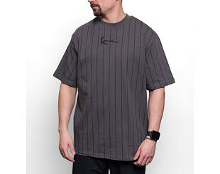 Triko Karl Kani Small Signature Pinstripe Tee anthracite/black