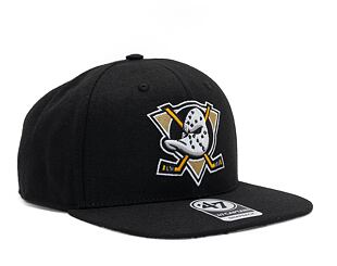 Kšiltovka '47 Brand NHL Anaheim Ducks No Shot CAPTAIN Black