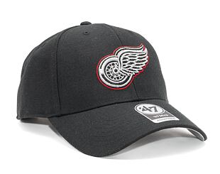 Kšiltovka '47 Brand NHL Detroit Red Wings Metallic Snap MVP Black