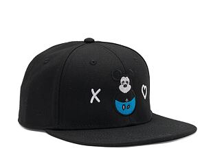 Kšiltovka RATAJ Hey Mickey Black / Blue Snapback