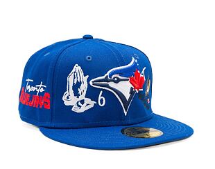Kšiltovka Adam Wave New Era 59FIFTY MLB Authentic Performance Toronto Blue Jays Fitted Team Color