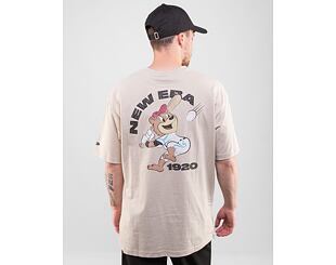 Triko New Era Character Graphic Oversized Tee Branded Stone / Black
