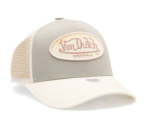 Kšiltovka Von Dutch Trucker Boston Grey/White