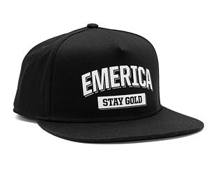 Kšiltovka Emerica Team Stay Gold Snapback Black