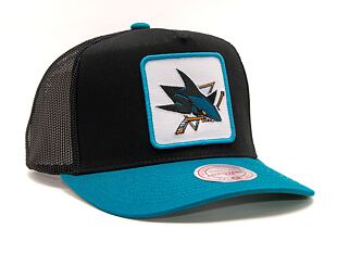 Kšiltovka Mitchell & Ness Nhl Truck It Trucker Sharks Black