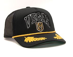 Kšiltovka Mitchell & Ness Nhl Gold Leaf Trucker Knights Black