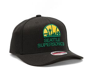 Kšiltovka Mitchell & Ness NBA Team Logo Hc Cr Snapback Supersonics Black