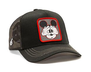 Kšiltovka Capslab Mickey Mouse - Scary Mickey Mouse Black / Grey