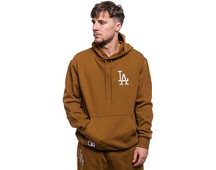 Mikina New Era League Essentials Oversized Hoody Los Angeles Dodgers Toasted Peanut / Stone