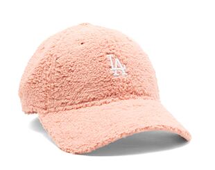 Dámská kšiltovka New Era 9FORTY Womens MLB Teddy Los Angeles Dodgers Litmus Pink / White