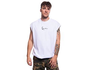 Triko Karl Kani Small Signature Sleeveless Tee white