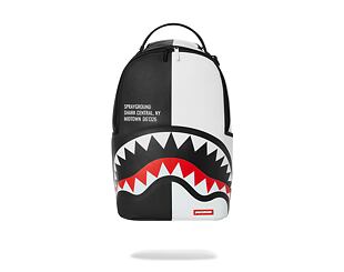 Batoh Sprayground Shark Central 2.0 Split Black White Backpack