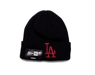 Dětský Kulich New Era MLB Kids League Essential Beanie Los Angeles Dodgers Black / Cardinal