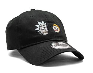 Kšiltovka New Era 9TWENTY Rick and Morty Heads Black