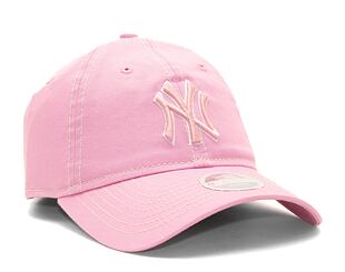 Dámská kšiltovka New Era 9TWENTY MLB Washed New York Yankees Fondant Pink / White