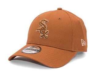 Kšiltovka New Era 9FORTY MLB Team Outline Chicago White Sox Caramel Brown / Stone