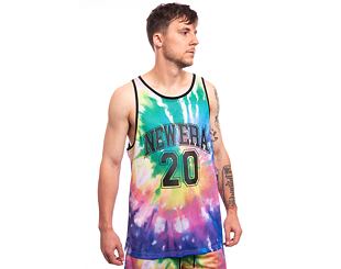 Tílko New Era Tie Dye Tanktop - Multicolor / Black