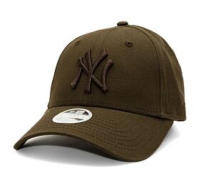 Dámská kšiltovka New Era 9FORTY Womens MLB wmns League Essential New York Yankees Walnut / Walnut