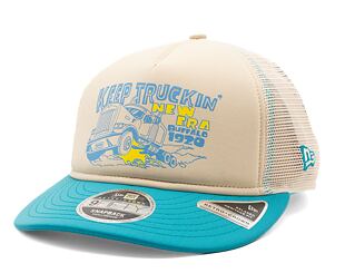 Kšiltovka New Era 9FIFTY Retro Crown American New Era - Turquoise / Ivory