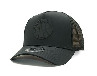 Kšiltovka New Era - 9FORTY Trucker AS Roma - Black