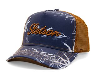 Kšiltovka Stetson - Trucker Cap Minimal Aloha Print - 2
