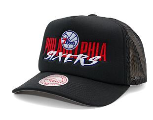Kšiltovka Mitchell & Ness - Philadelphia 76Ers - Year Of The Snake Trucker Hwc - Black