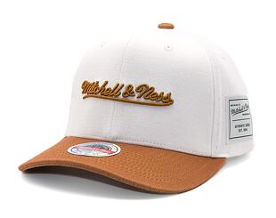 Kšiltovka Mitchell & Ness - Branded - Comfy Core Stretch Snapback - White-Tan