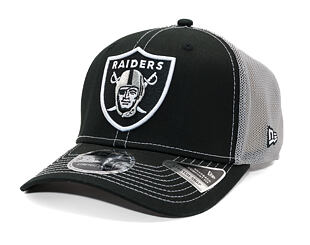 Kšiltovka New Era - NFL Contrast Stitch 9SEVENTY Stretch-Snap - Las Vegas Raiders - Black