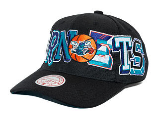 Kšiltovka Mitchell & Ness - NBA Hyper Type Pro Snapback HWC - Charlotte Hornets - Black