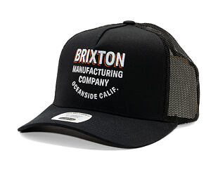 Kšiltovka Brixton - Redoubt C Np Mp Trucker Hat - Black/Black