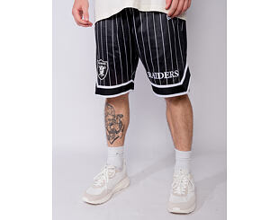 Kraťasy New Era - NFL Pinstripe Shorts - Las Vegas Raiders - Black