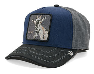 Kšiltovka Goorin - Goat Field 100 - Navy