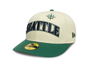 Kšiltovka New Era - MLB 2023 ASG Pin Pre-Curved 59FIFTY - Seattle Mariners - Cream / Emerald