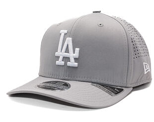 Kšiltovka New Era - MLB Perforated 9SEVENTY Stretch-Snap - LA Dodgers - Grey